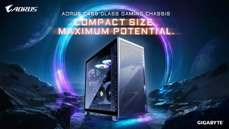 AORUS C400 GLASS chassis