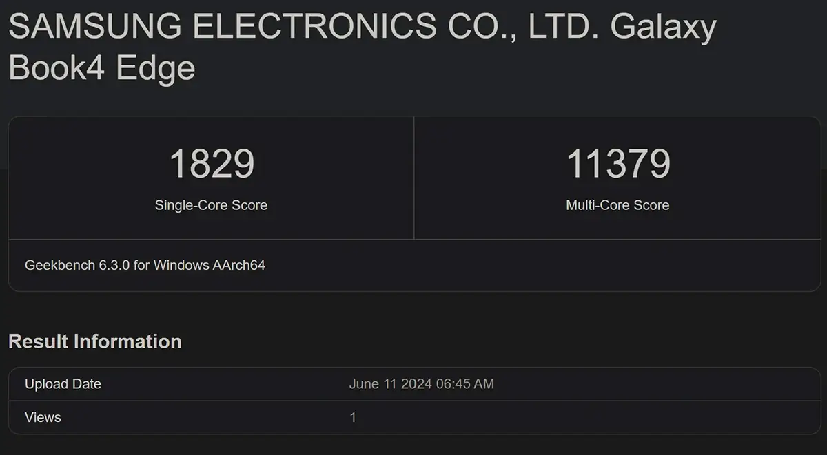 Samsung Galaxy Book4 Edge