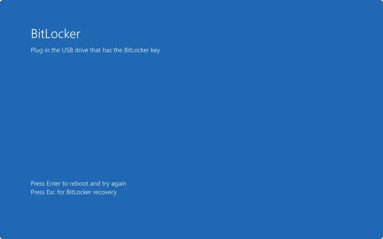 BitLocker Recovery Key