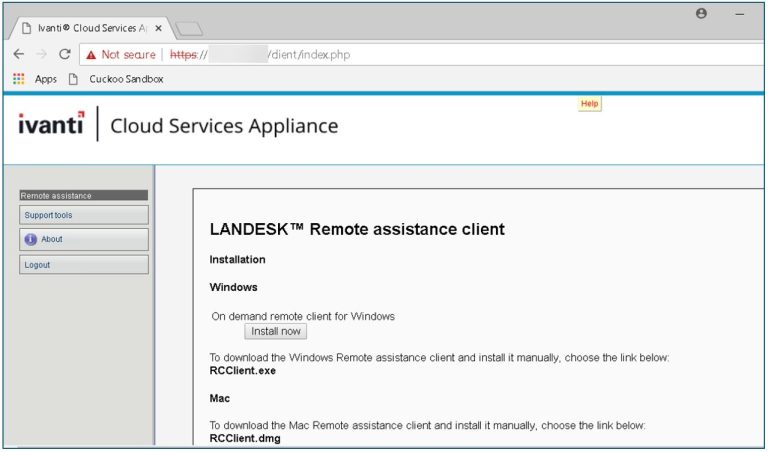 Cloud Services Appliance