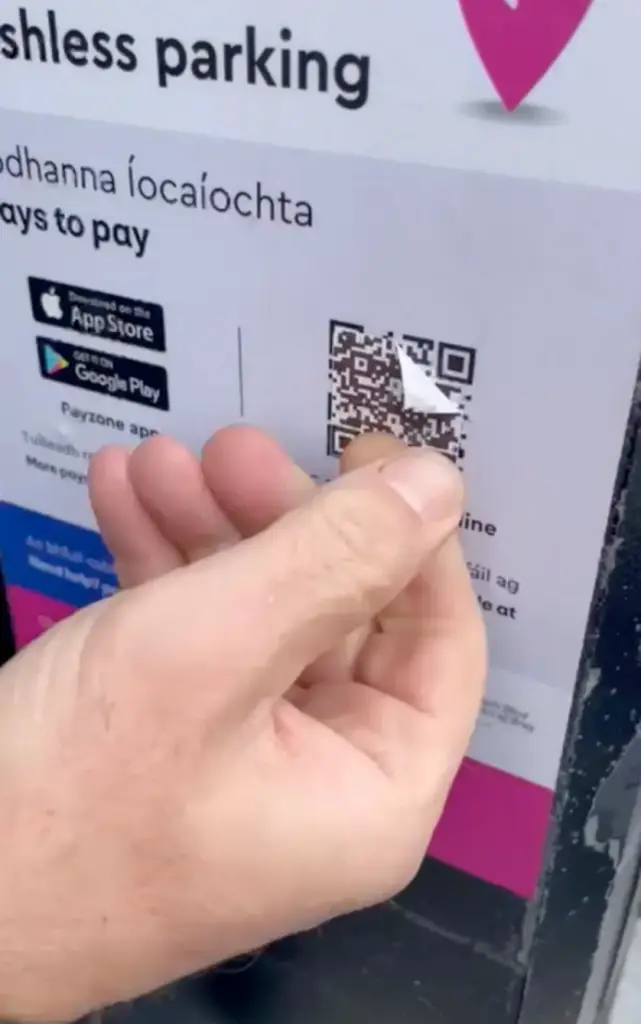 fake QR codes