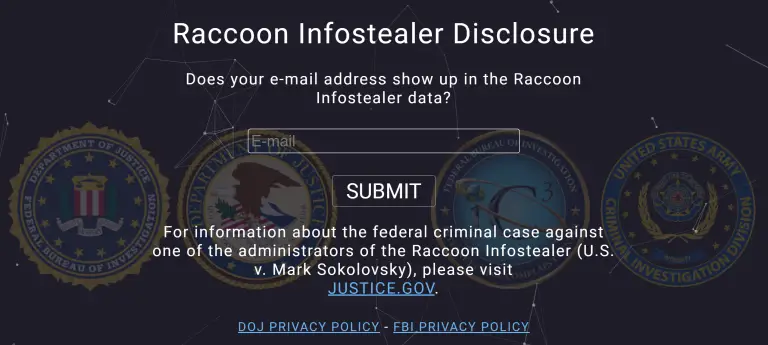 Raccoon Stealer malware