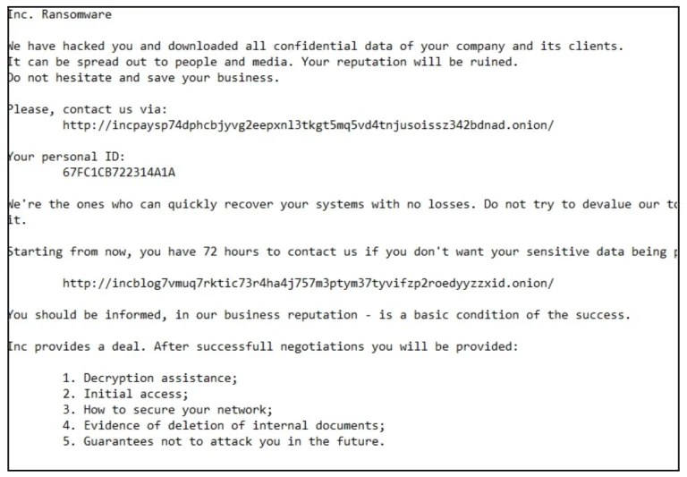INC Ransomware