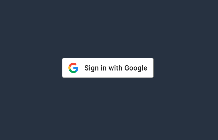 A vulnerability in the "Sign in with Google"