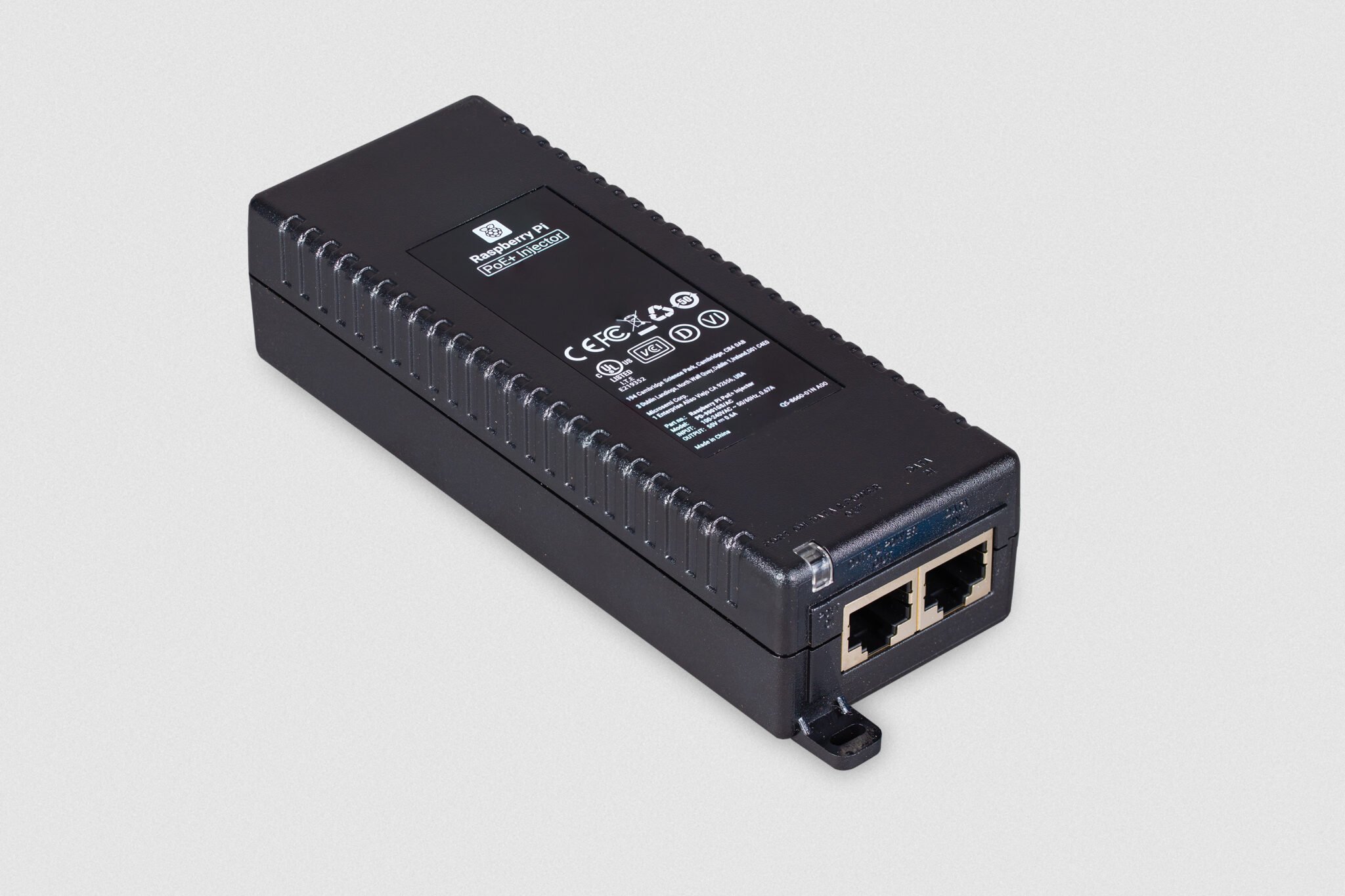 Raspberry Pi PoE+ Injector