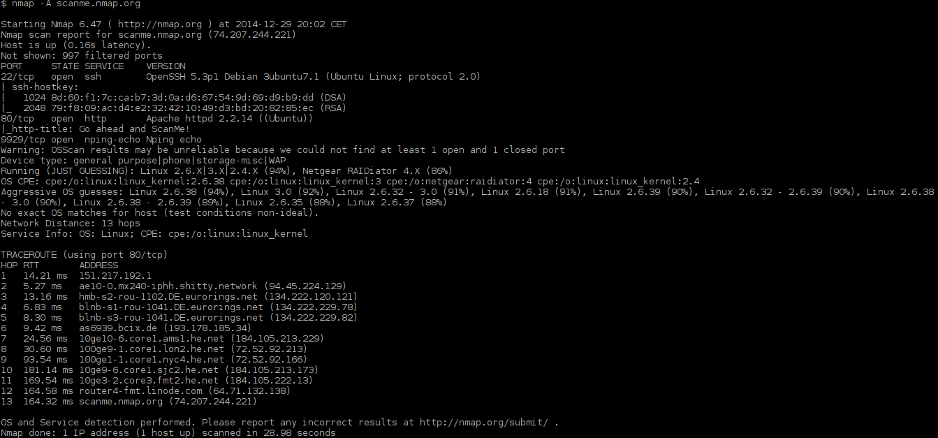 Nmap 7.96