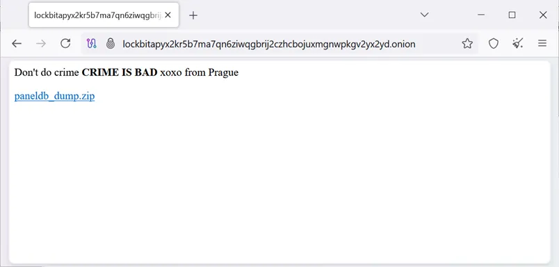 LockBit hack