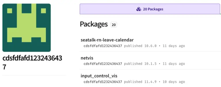 npm security