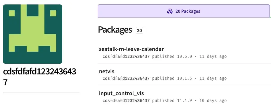 npm security