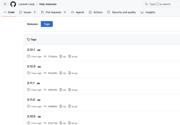 Laravel Lang package hack