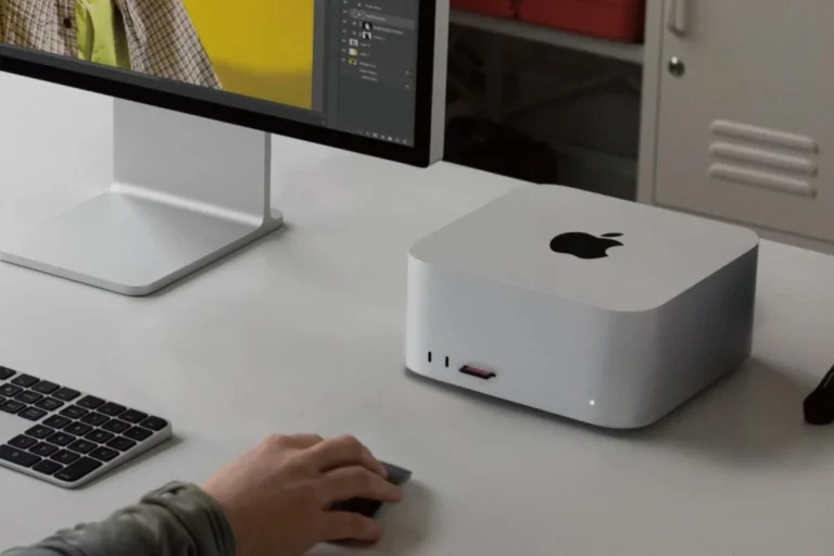 Apple Mac Studio M5 Ultra desktop with redesigned thermal module for on-device AI