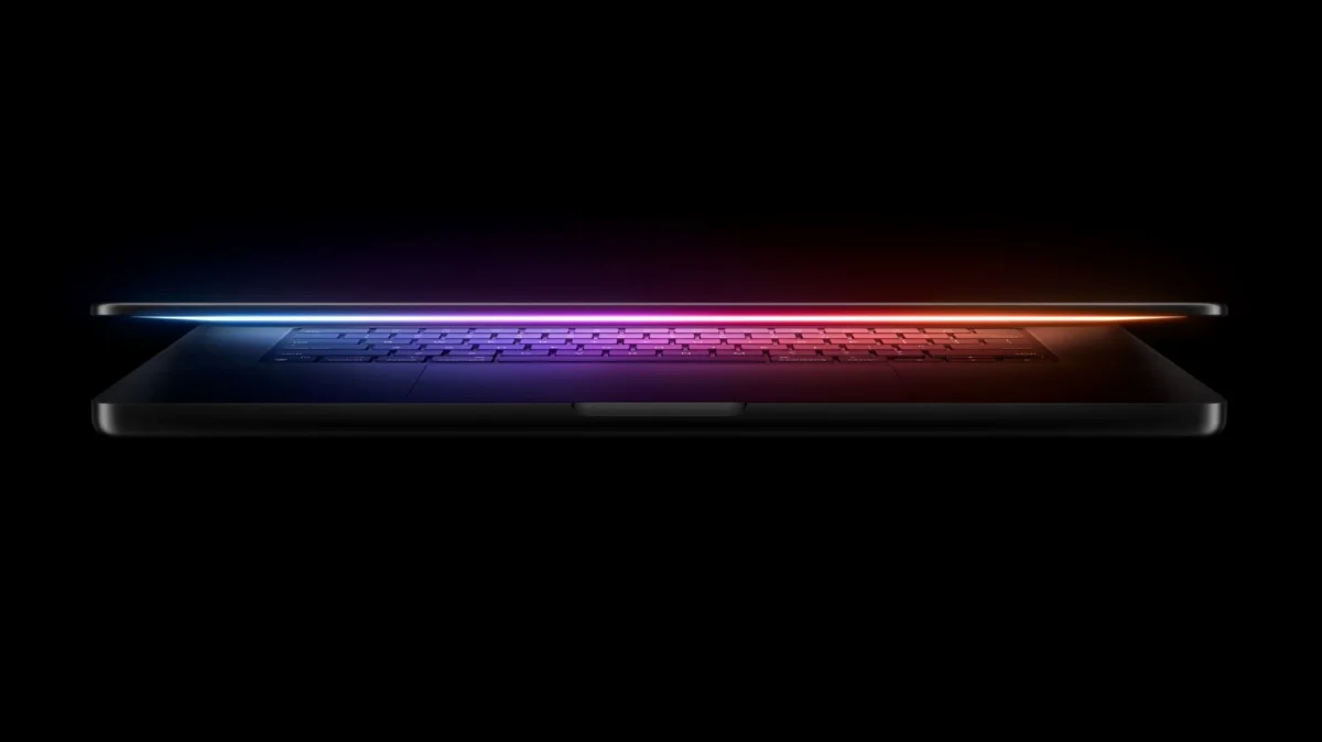 Concept render of the upcoming MacBook Ultra featuring the Apple M6 chip release and Dynamic Island interface