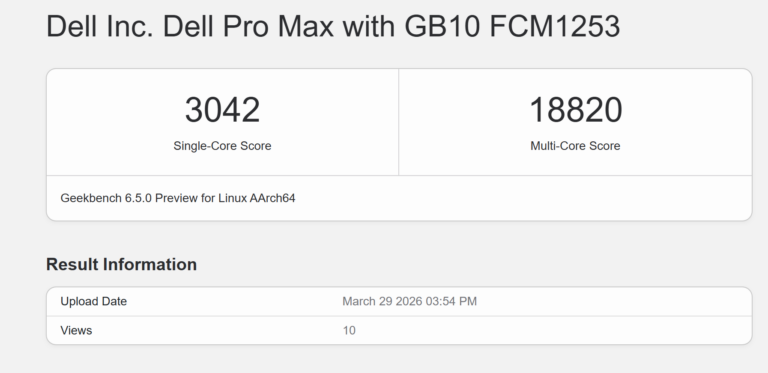 Nvidia N1X benchmarks