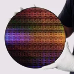 Illustration of the new IBM 0.7nm Nanostack chip architecture representing a sub-1-nanometer semiconductor breakthrough