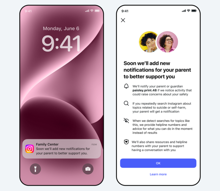 Meta teen account safety updates and Instagram parental controls