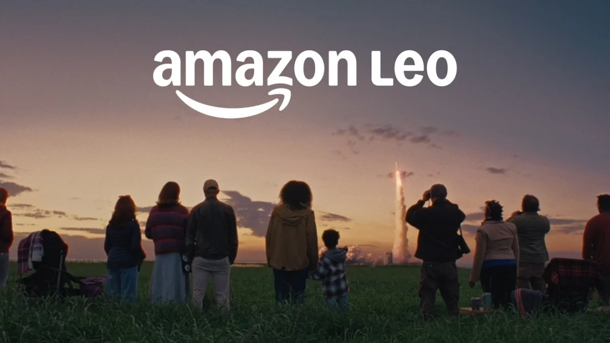 Amazon Leo satellite constellation delivering direct-to-device connectivity