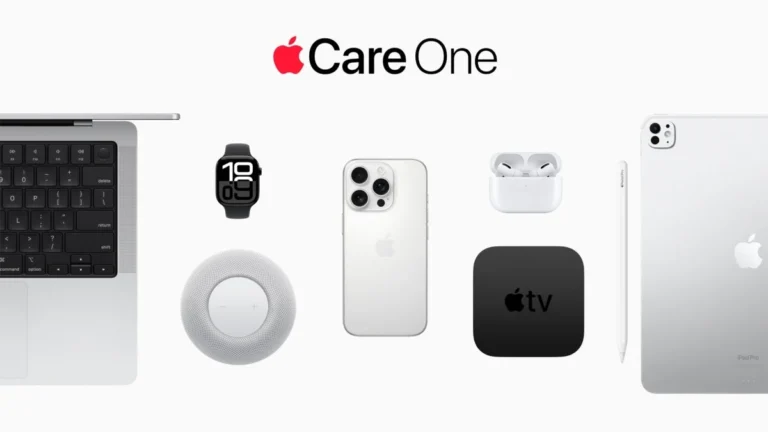 AppleCare One multi-device subscription warranty expanding to the UK, France, Germany, and Australia covering up to three Apple devices including older hardware