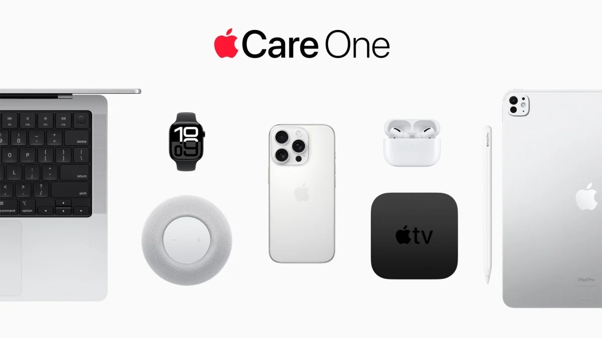 AppleCare One multi-device subscription warranty expanding to the UK, France, Germany, and Australia covering up to three Apple devices including older hardware
