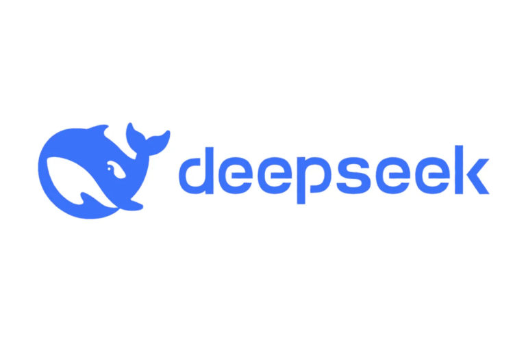 Conceptual rendering of a DeepSeek custom AI inference chip on a circuit board