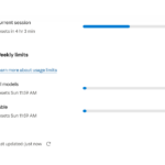 Claude Fable 5 model dashboard showing quota reset and new credit pricing