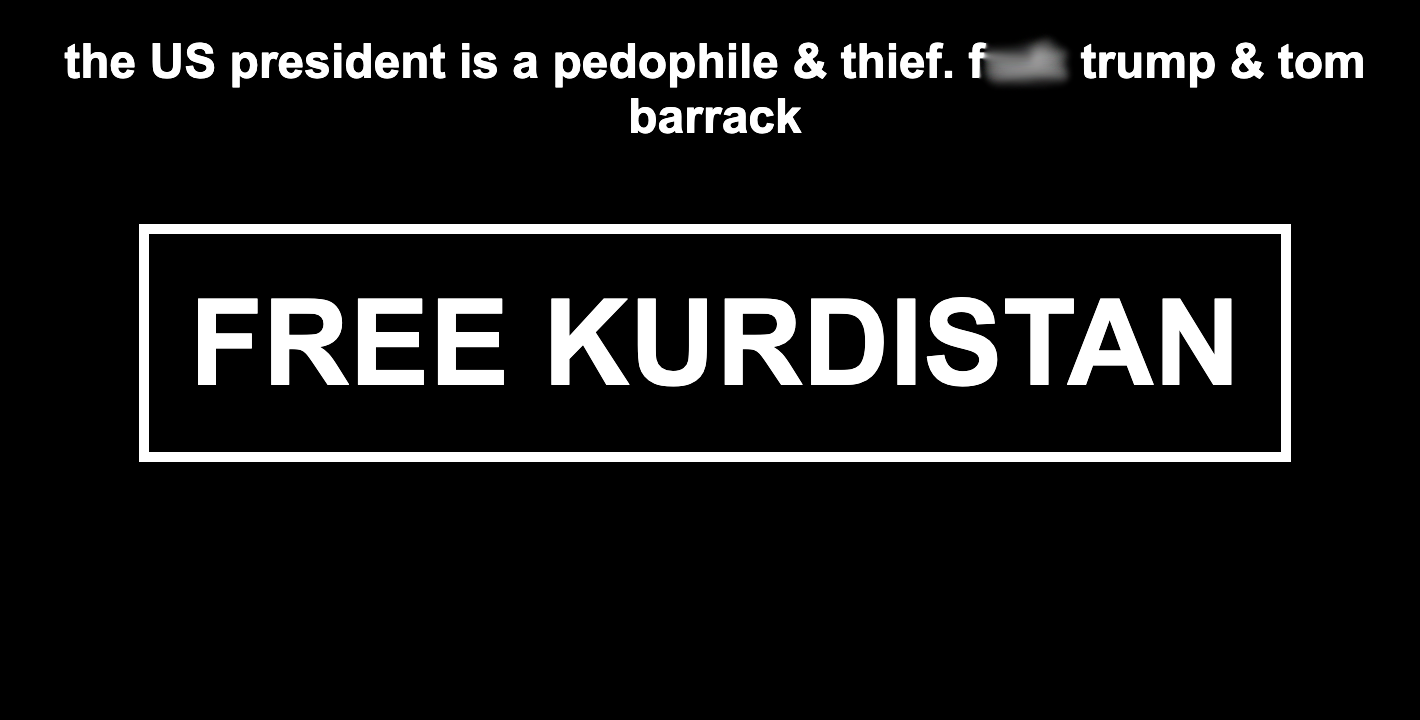 US Army subdomains hacked with pro-Kurdish slogans on 404 error pages