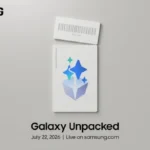 Samsung Galaxy Unpacked 2026 teaser showcasing the new Galaxy Z Fold 8 and Z Flip 8 outlines