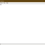 TinyRetroPad text editor retro Notepad interface