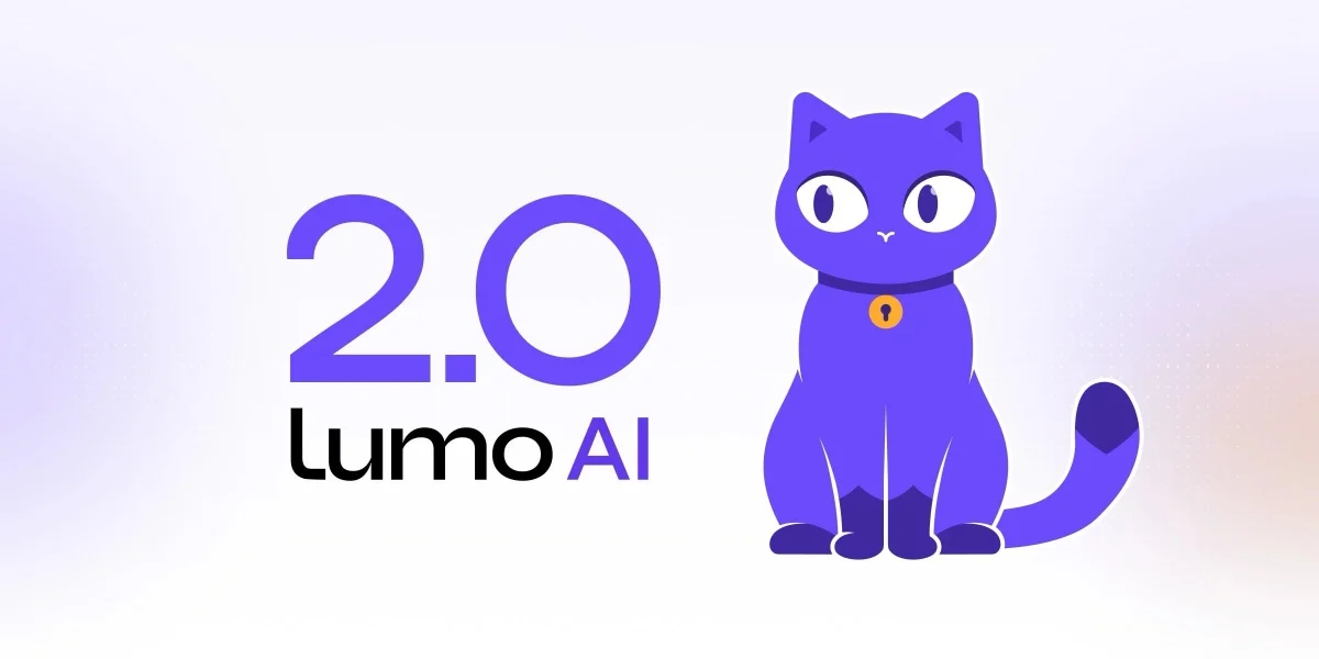 Proton Lumo 2.0 interface demonstrating secure image generation and advanced AI reasoning features.