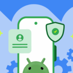 Android developer verification warning screen on a smartphone
