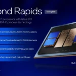 Intel Diamond Rapids processor and Crescent Island accelerator architectures displayed
