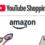 Amazon products tagged inside a YouTube video through the YouTube Shopping affiliate program integration