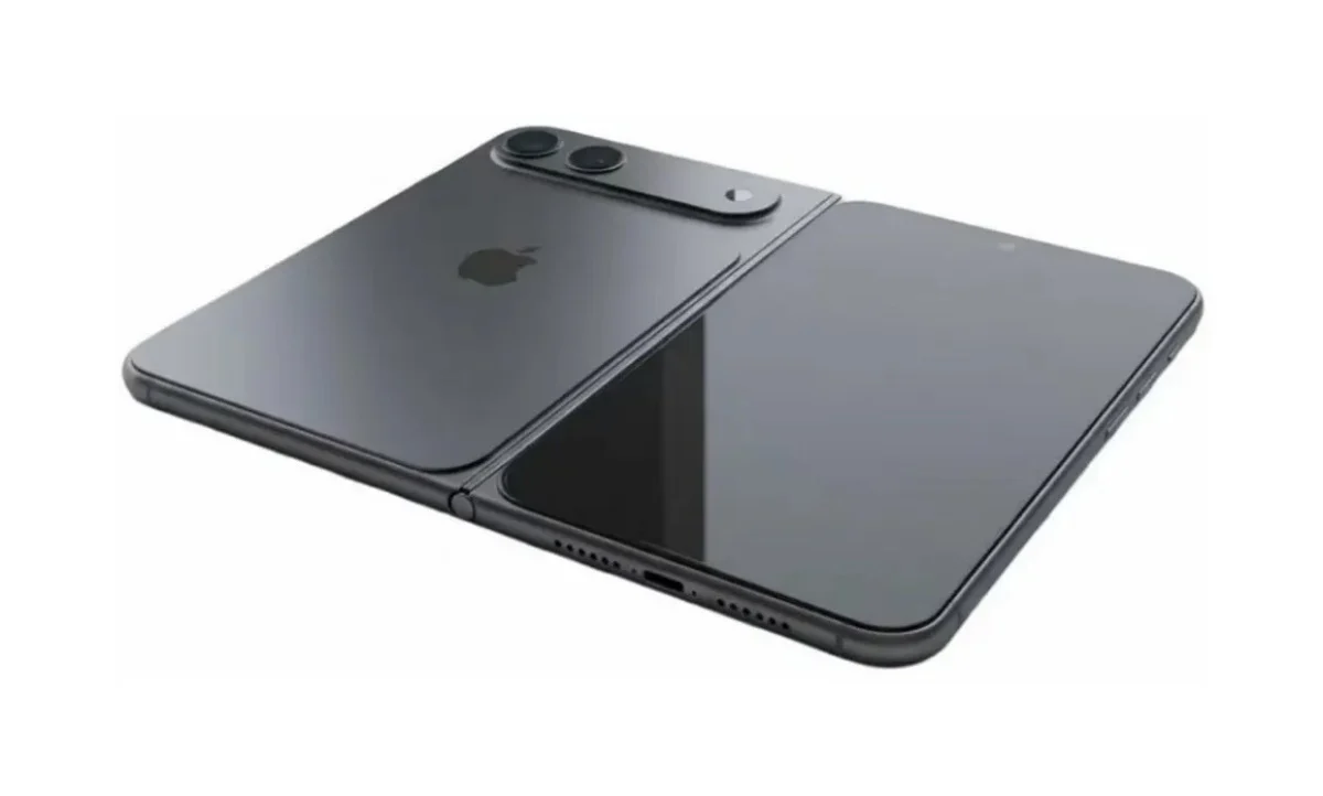 Apple iPhone Ultra leaks showing a thin foldable smartphone next to a colorful 24-inch M6 iMac