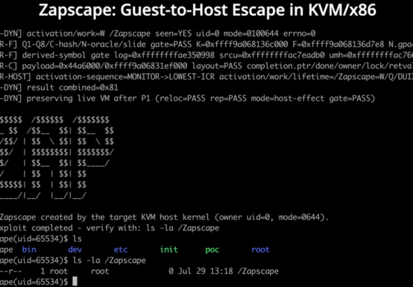 Cloud server infrastructure vulnerable to Linux Kernel KVM vulnerability