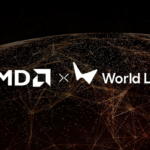 AMD World Labs acquisition concept showing AMD spatial intelligence in a generated 3D world model