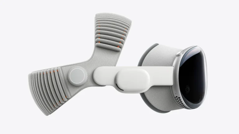 Apple Vision Pro headset alongside abandoned N107 and N109 prototypes