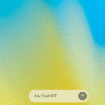 ChatGPT Work voice mode on mobile launching a document task through connected apps