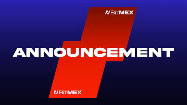 BitMEX closure announcement and cryptocurrency exchange shutdown interface