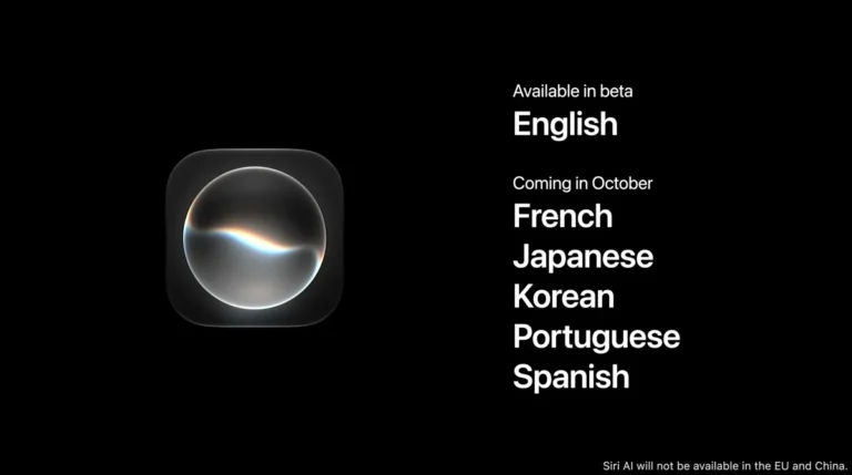 iOS 27 update on iPhone showing Siri AI Liquid Glass design and new Apple Intelligence features