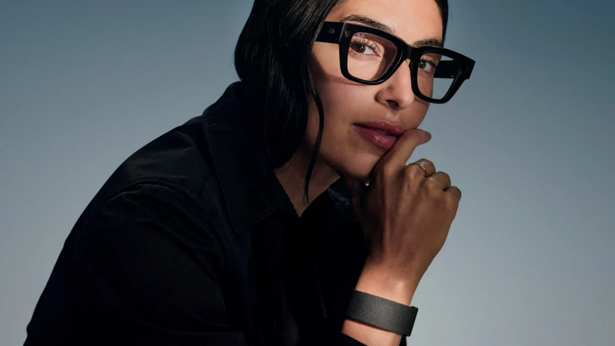 Conceptual visualization of Meta Muse AI agent integrating with Ray-Ban smart glasses