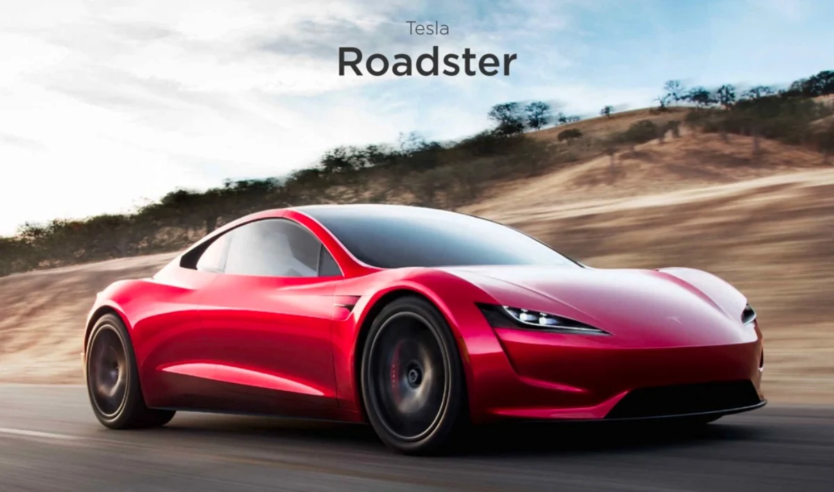 Tesla second-generation Roadster reveal with SpaceX cold gas thrusters teaser