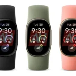 Google Fitbit Edge fitness band with a slim screen, GPS, and seven-day battery, the leaked Fitbit Charge successor