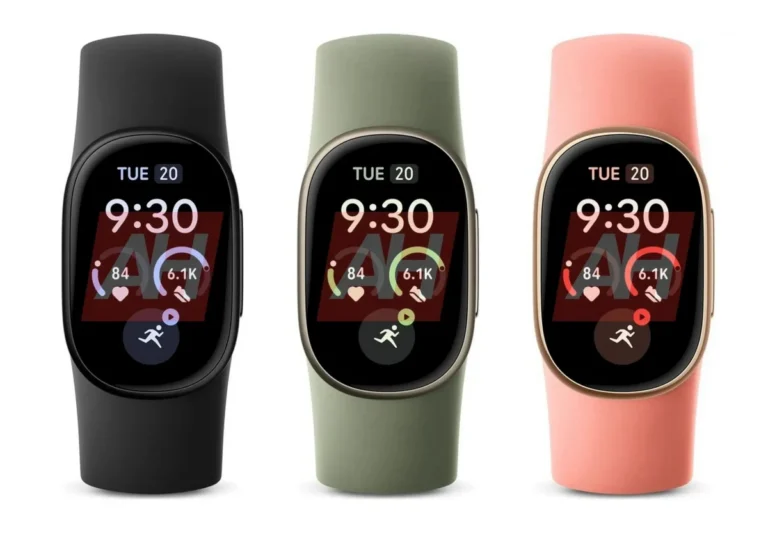 Google Fitbit Edge fitness band with a slim screen, GPS, and seven-day battery, the leaked Fitbit Charge successor
