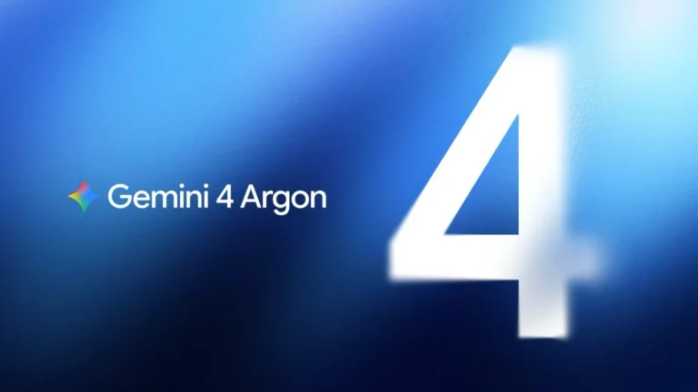 Google Gemini 4 Argon system architecture demonstrating deep reasoning and 1 million output token capabilities